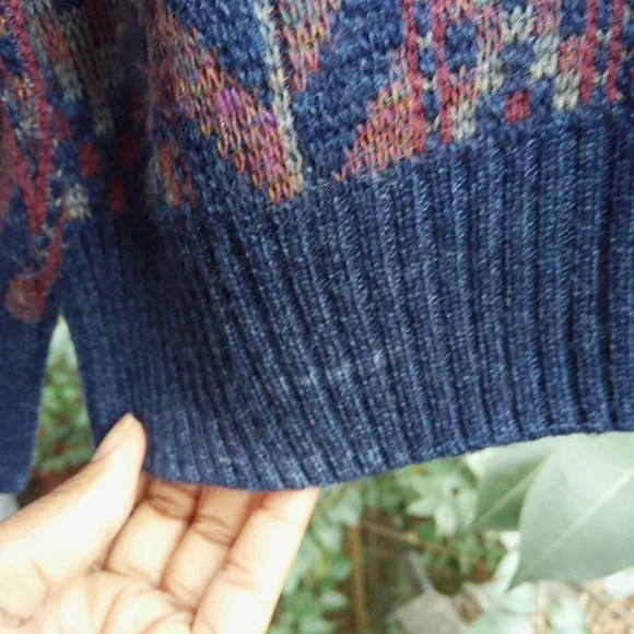 Vintage 80s Academia Preppy Retro Grandpa Pullover Crewneck Sweater - Picture 11 of 11